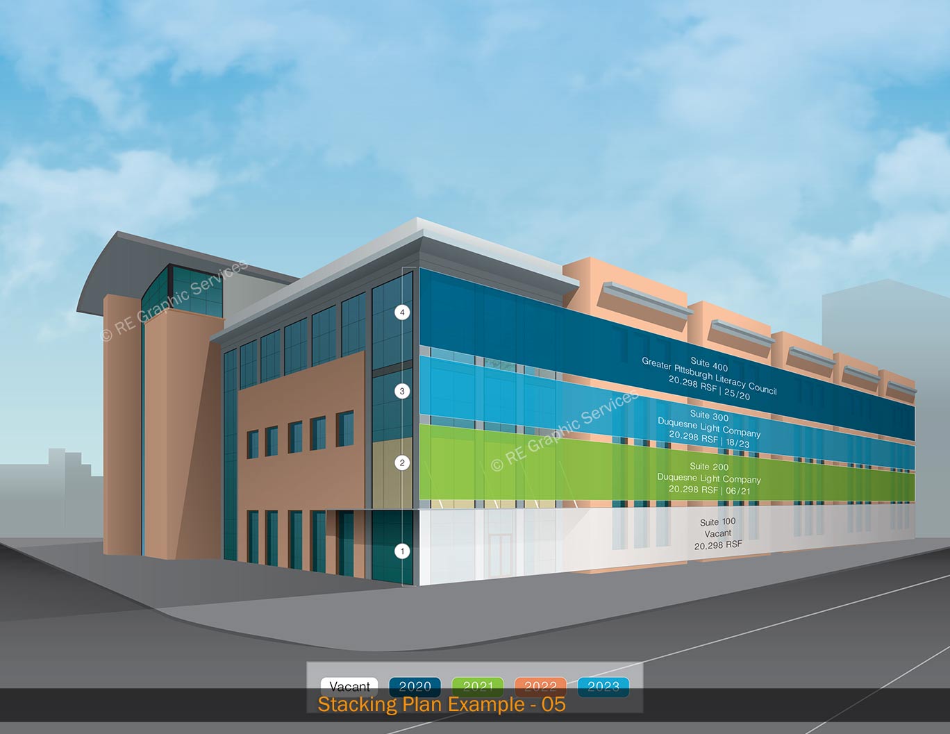 Stacking Plan Example